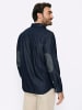 WITT WEIDEN Jeans-Hemd in dark blue denim