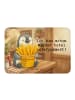 Mr. & Mrs. Panda Magnet Pinguin Pommes Eimer Design mit Spruch in Weiß