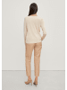 comma Pullover langarm in Beige