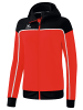 erima Change By Erima Trainingsjacke mit Kapuze in rot/schwarz/weiss