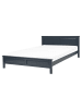 Beliani Doppelbett OLIVET in Blau - (W) 168 x (H) 92 x (L) 208 cm