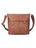 Zwei Mademoiselle.M Schultertasche 25 cm in cognac