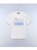Napapijri T-Shirt "S-Buti Ss" in Weiß