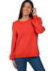 Gina Laura Sweatshirt in orangerot