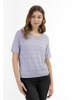 myMo Damen Strickpullover in Flieder