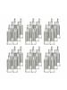Ritzenhoff & Breker 36er Set Essig & Öl Flaschen Basic 320 ml transparent-silber in transparent-silber