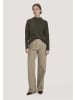 Hessnatur Hessnatur Strickpullover Relaxed aus reiner Bio-Baumwolle in vintage oliv