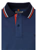 Redmond Poloshirt Basic in Hellrot / blau