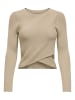 JDY Strickpullover in Trench Coat