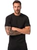 JP1880 Kurzarm T-Shirt in schwarz