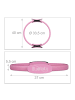 relaxdays 10x Pilates Ring in Pink - Ø37 cm