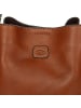 BRIC`s Volterra Schultertasche Leder 20 cm in tobacco