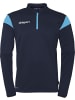 uhlsport  Trainingsjacke "Squad 27 1/4 Zip Top" in Blau