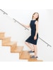relaxdays Handlauf in Silber - (L)200 cm