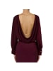 Elisabetta Franchi Bordeaux Damen Bluse