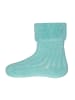 ewers 4er-Set Socken Struktur in tinte - hellblau