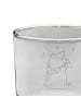 Mr. & Mrs. Panda Whiskey Glas Bär Gitarre mit Spruch in Transparent