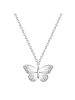 Glanzstücke München Halskette Schmetterling aus Sterling Silber in silber