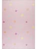 Happy Rugs Kinderteppich LOVE YOU DOTS rosa/multi