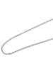 Adeliás Unisex Halskette – Erbskette aus Edelstahl 44+5 in silber
