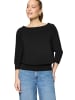 Zero  Strickpullover im Camen-Look in Black Beauty