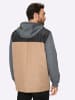 WITT WEIDEN Jacke in camel-anthrazit-meliert