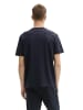 Tom Tailor Print T-Shirt für Herren in blau