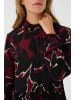Kaffe Kleid KAlinda Loose fit in Windsor Wine/Black Flower