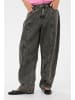 Kaffe Jeans KAross Loose fit in Dark grey washed denim