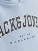 JACK & JONES Junior Kapuzenpullover in Chambray Blue