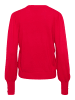 Kaffe Strickpullover KAlizza Regular fit in True Red