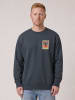 wat? Apparel Sweatshirt Tarot The Chocolate in India Ink Grey