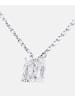 Diamant L'éternel Halskette aus 375 Weißgold mit Diamant