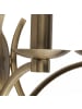 Licht-Erlebnisse Wandlampe (B)31 x (H)17 cm in Messing Antik