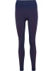 Hummel Leggings Hmlyoga Damen in DRESS BLUES