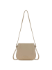 Bugatti Luna - Schultertasche S 23 cm (schwarz) in beige