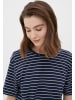 Finn Flare T-Shirt Streifen in dark blue