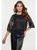 faina Damen Bluse in Schwarz