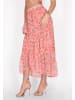 faina Women Skirt in coral multicolor