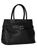 Cluty Handtasche echt Leder in schwarz