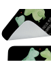 Mr. & Mrs. Panda Badematte Frosch Liebe mit Spruch in Schwarz