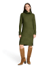 CARTOON Strickkleid mit Turtle Neck in Pale Khaki