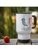 Mr. & Mrs. Panda Travel Mug Axolotl Freundin mit Spruch in Weiß