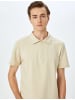 KOTON TSHIRT SS POLO in Beige