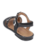 Ricosta Kindergarten Sandale in schwarz