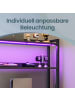 VASAGLE Computertisch Barnet in Schwarz - (B)140 x (H)150 x (T)100 cm