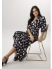 Aniston SELECTED Maxikleid in marine-weiß