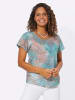 WITT WEIDEN Shirt in mint-koralle-bedruckt