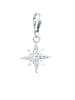 Nenalina Charm 925 Sterling Silber Astro, Sterne in Silber