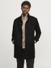 Jack & Jones Wollmantel in Black
